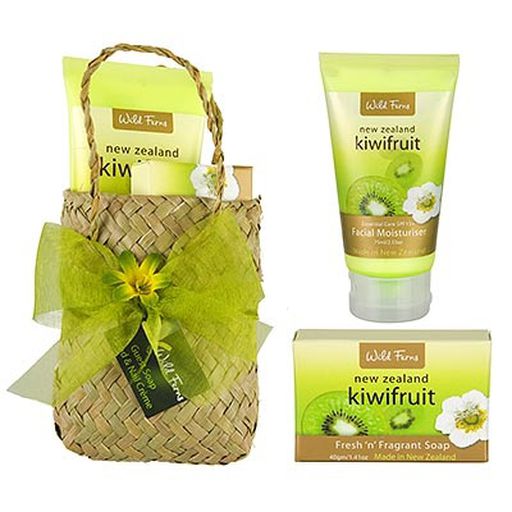 Kiwifruit Facial Moisturiser & Soap - Wild Ferns 