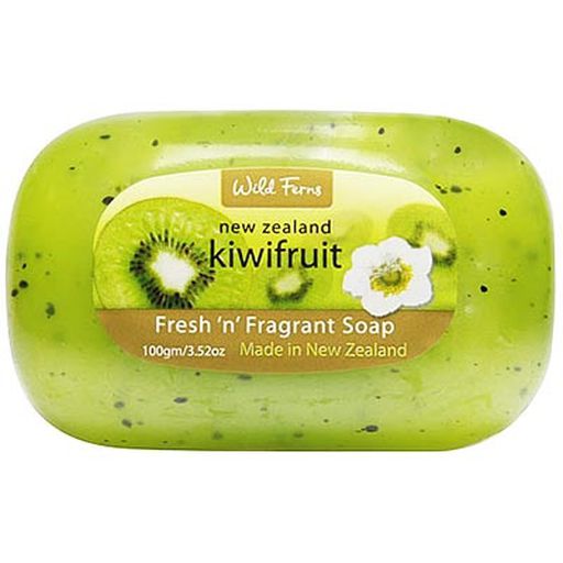 Kiwifruit Fresh & Fragrant Soap Bar - Wild Ferns - 100g