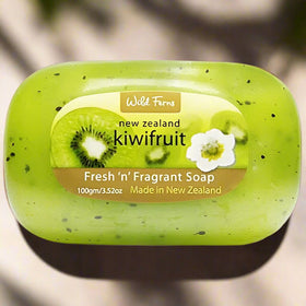 Kiwifruit Fresh & Fragrant Soap Bar - Wild Ferns - 100g