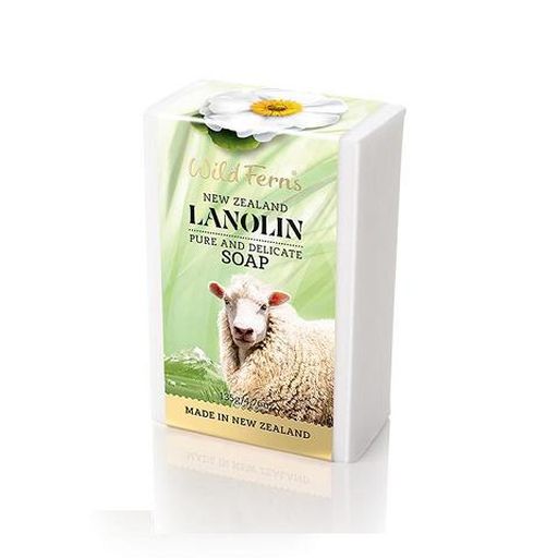 Lanolin Soap - Wild Ferns - 135g
