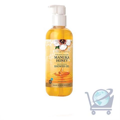 Manuka Honey Revitalising Shower Gel - Wild Ferns - 230ml