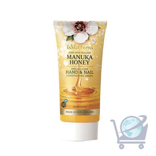 Manuka Honey Special Care Hand & Nail Creme - Wild Ferns - 85ml