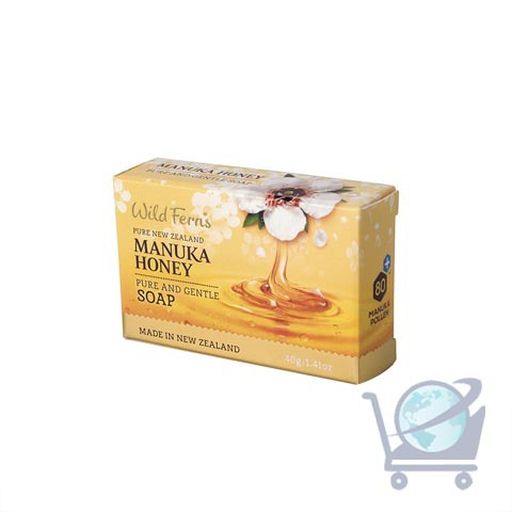 Manuka Honey Pure & Gentle Soap - Wild Ferns - 40g