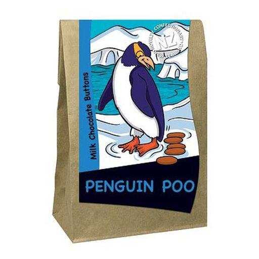 Penguin Poo Milk Chocolate Buttons - Parrs -  110g