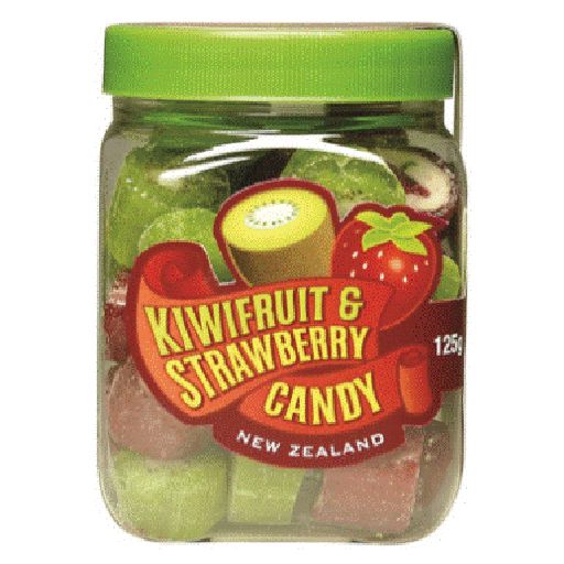 Kiwifruit & Strawberry Candy - Parrs - 125g