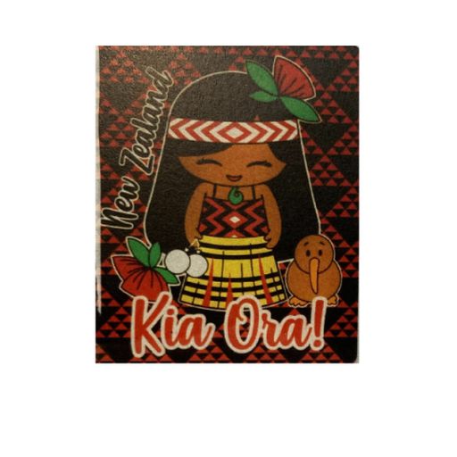 Magnet Resin - Maori Girl - Parrs