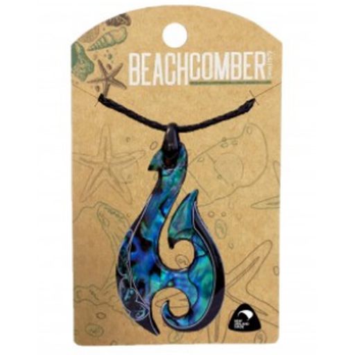 Hook Paua Shell Necklace - Paua Mania - NZ Dimensionz