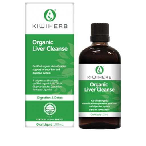 Kiwiherb Organic Liver Cleanse - Phytomed - 100ml