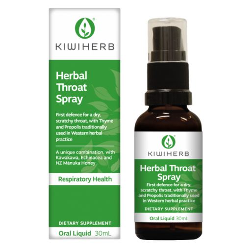 Kiwiherb Herbal Throat Spray - Phytomed - 30ml