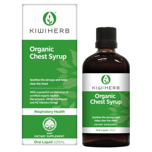 Kiwiherb Organic Chest Syrup - Phytomed - 100ml