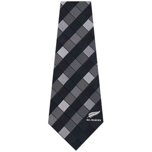 All Blacks Black & White Tie - Sander Tie