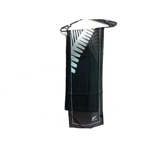 All Blacks Silver Fern Chiffon Scarf - Sander Tie