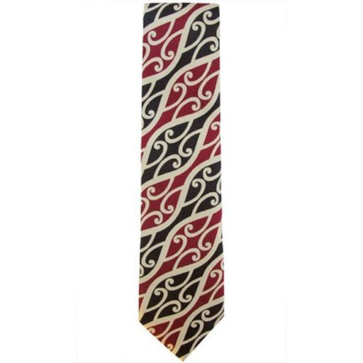 New Zealand Tie - Maori Design - Sander Tie