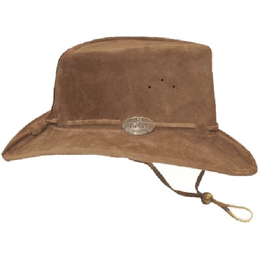 Leather Bush Hat - Selke Enterprises