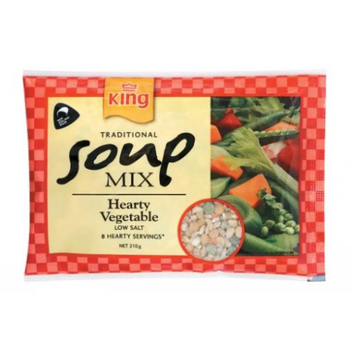 Hearty Vegetable Traditional Soup - King - 210g