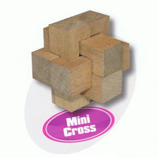 Mini Wooden Cross Puzzle - Tarata Toys
