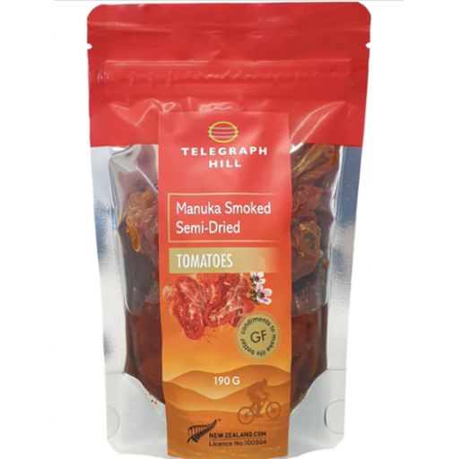 Manuka Smoked Semi-dried Tomatoes - Telegraph Hill - 190g