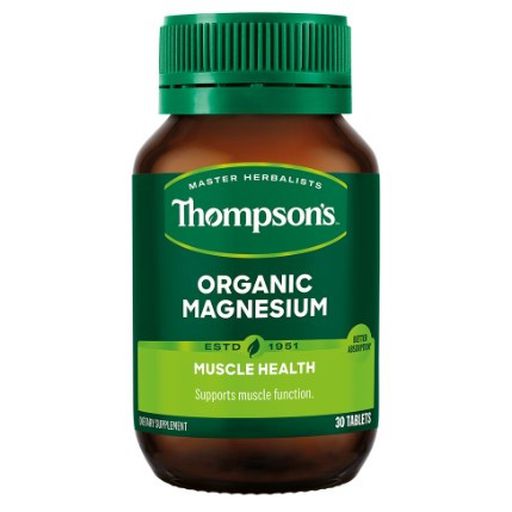 Organic Magnesium - Thompson's - 30tabs