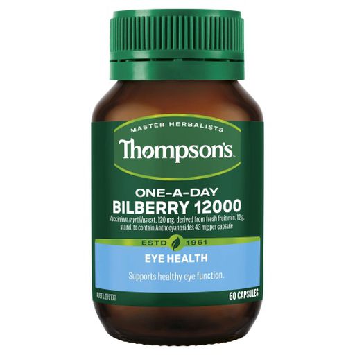 One-A-Day Bilberry 12000mg - Thompson's - 60caps