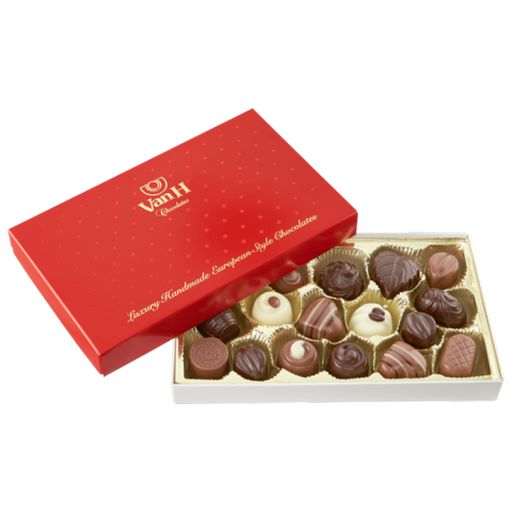 Red Dot Chocolate Box - Van H - 210g