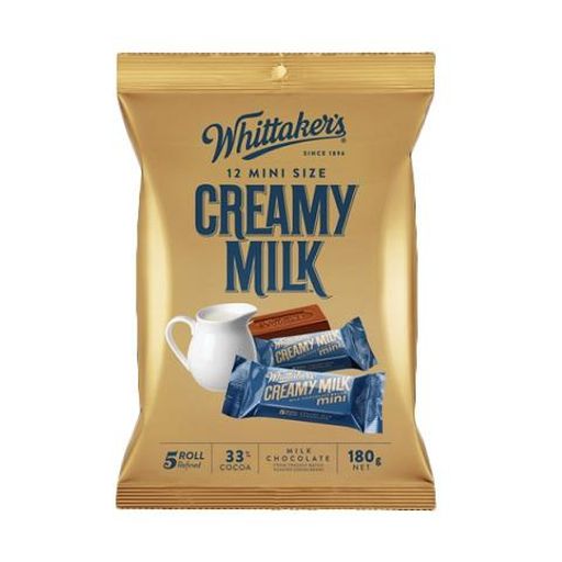 Creamy Milk 12 Mini Size - Whittaker's - 180g