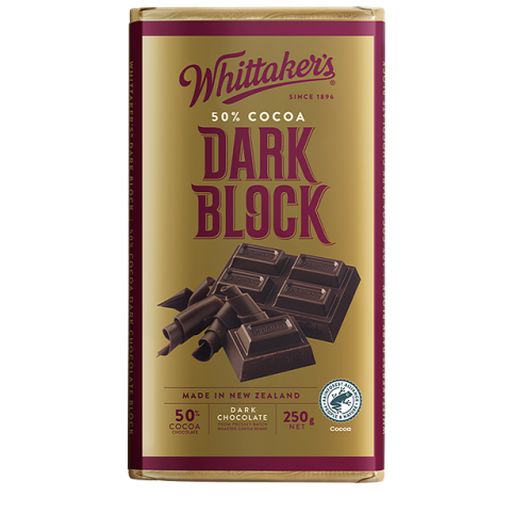 Dark Chocolate Block - Whittaker's - 250g