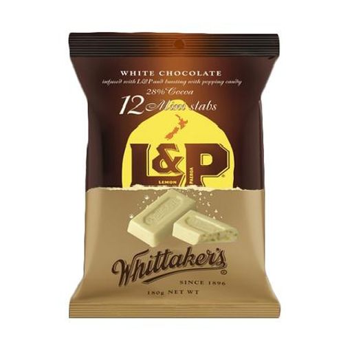 L&P White Chocolate Mini Slabs - Whittaker's - 180g
