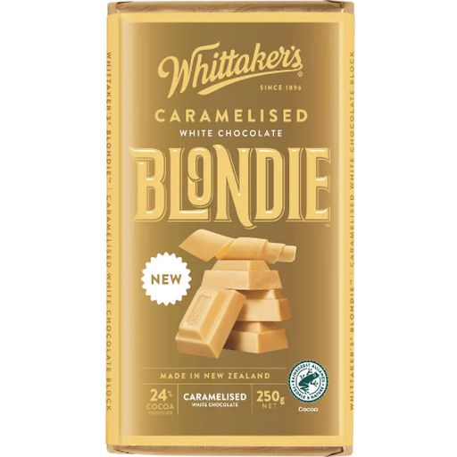 Blondie Caramelised White Chocolate Block - Whittaker's -  250g